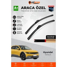 Meka Part Hyundai Ioniq 5 Ön Cam Silecek Seti 2021 Üzeri Premium Araca Özel 65-45 cm A+ Kalite
