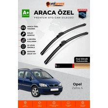 Meka Part Opel Zafira A Ön Cam Silecek Seti 1999-2005 Premium Araca Özel 60-60 cm A+ Kalite