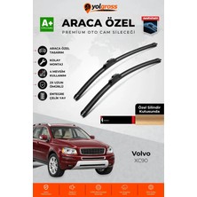 Meka Part Volvo XC90 Ön Cam Silecek Seti 2010-2015 Premium Araca Özel 60-55 cm A+ Kalite