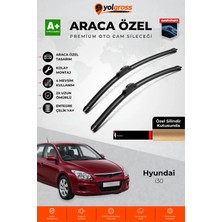Meka Part Hyundai I30 Ön Cam Silecek Seti 2007-2010 Premium Araca Özel 60-45 cm A+ Kalite