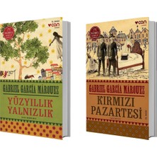 Can Yayınları Gabriel Garcia Mârquez Yüzyıllık Yalnızlık Kırmızı Pazartesi Ciltsiz 568 Sayfa