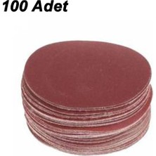 First Master Cırt Zımpara 115 mm 60 Kum 100'lü Yüksek Performanslı Ahşap ve Metal Uyumlu
