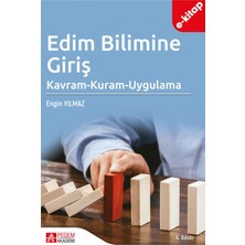 Pegem Akademi Yayıncılık Edim Bilimine Giriş Kavram - Kuram - Uygulama (E-Kitap)