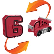 Pocket Morphers Dönüşebilen Numaralar Roket Atar Robotlar Temalı Eğlenceli Hediyelik Oyun