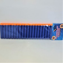 Nizam Oyuncak Soft Bullet Yumuşak Sünger Mermi 20'li Tabanca İçin Güvenli Eğlence