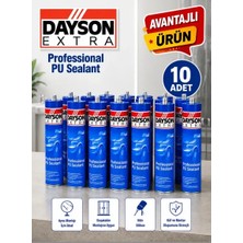 Dayson Pu Mastik 280 ML. (Beyaz) 10 Adet..