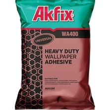Akfix WA425 250 gr Duvar Kağıdı Yapıştırıcı Selülozik Yapıda Kolay Uygulama Özelliği