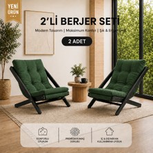 Zrv 2li Dinlenme Koltuğu Berjer Balkon Koltuğu Bahçe Koltuğu Tv Sandalyesi