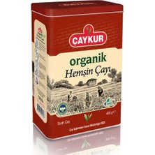 Çaykur Organik Hemşin Çay 400 Gr Teneke Kutu Siyah Çay Kalite ve Doğallık İçin Tercih