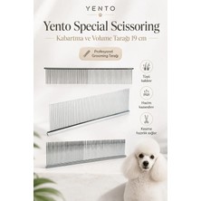 ShowTech Yento Special Scissoring Kedi & Köpek Kabartma ve Volume Tarağı 19 cm
