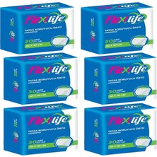 Flexi Life 60X90 Cm Yatak Koruyucu Örtü 30X6 180 Adet Pamuksu Üst Yüzey ile Konforlu Kullanım