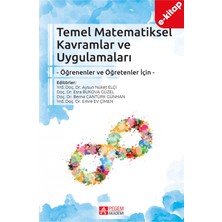 Pegem Akademi Yayıncılık Temel Matematiksel Kavramlar ve Uygulamaları (E-Kitap)