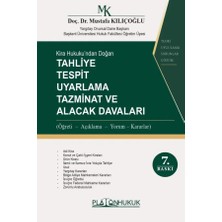Kira Hukuku'ndan Doğantahliye Tespit Uyarlama Tazminat ve Alacak (Öğreti - Açıklama - Yorum)