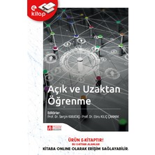Pegem Akademi Yayıncılık Açık ve Uzaktan Öğrenme (E-Kitap)