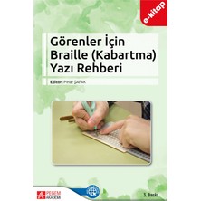 Pegem Akademi Yayıncılık Görenler Için Braille (Kabartma) Yazı Rehberi (E-Kitap)