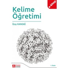 Pegem Akademi Yayıncılık Kelime Öğretimi (E-Kitap)