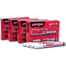 Rayno RYN10203 Kırmızı Paint Marker 12’li