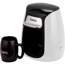 Raks Luna Beyaz Filtre Kahve Makinesi 150 ml Kapasite Otomatik Kapanma Özelliği ile Pratik Kullanım