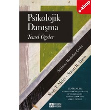 Pegem Akademi Yayıncılık Psikolojik Danışma Temel Öğeler (E-Kitap)