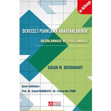 Pegem Akademi Yayıncılık Dereceli Puanlama Anahtarlarının Hazırlanması ve Uygulanması (E-K