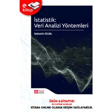 Pegem Akademi Yayıncılık Istatistik: Veri Analizi Yöntemleri (E-Kitap)