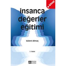Pegem Akademi Yayıncılık Insanca Değerler Eğitimi (E-Kitap)
