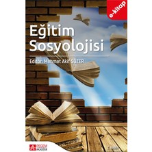 Pegem Akademi Yayıncılık Eğitim Sosyolojisi(E-Kitap)