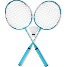 Zerogym Çocuk Badminton Raketi 57cm Yeşil  2 Raket 1 Top