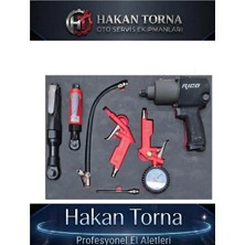 Rico 1/2 Havalı Somun Sökme Dolu Takım Arabası