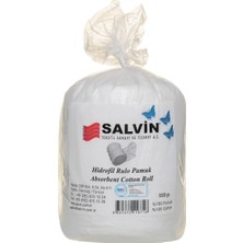 Salvin %100 Pamuk Hidrofil Rulo Pamuk 1 kg Yüksek Emicilikte Temizlik İçin Uygun