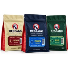 Despado Coffee 3'lü Single Origin Kahve Deneyim Seti
