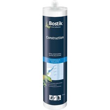 Bostik Construction Nötral Cephe Silikonu Antrasit Gri 310 ml Kullanıma Hazır Elastik Sızdırmazlık Malzemesi