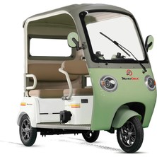 Motolüx Motolux Fx 23 Üç Tekerli Elektrikli Motosiklet Beyaz Yeşil