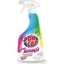 Porçöz Çok Amaçlı 750 ml Sprey Beyaz Renkli Marsilya Sabunlu İçerik ile Hijyenik Temizlik