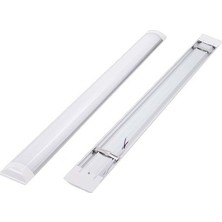 Yuled 40 W Yatay LED Bant Armatür 2'li Beyaz 120 cm Yüksek Işık Verimliliği Özelliği ile