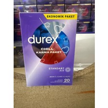 Durex Chill Karma Prezervatif Ekonomik Paket 20’li