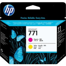 Hp 771-CE018A Sarı-Kırmızı Orijinal Baskı Kafası