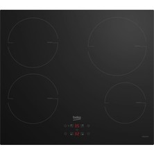 Beko BOI 6020 S Siyah Vitroseramik Elektrikli Ocak 60 cm Dört Gözlü Modern Tasarım