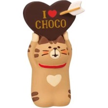 Neşe Palamudu Love Chocolate  (Çikolata Sever) Kedi Mini Figür