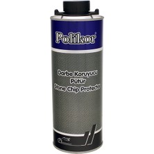 Polikor 1 kg Darbe Koruyucu Pütür Universal Araçlar İçin Güçlü Ses Yalıtımı ve Koruma Sağlar
