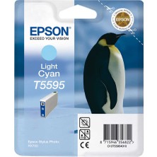 Epson T5595-C13T55954020 Açık Mavi Orijinal Kartuş