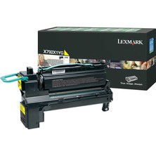 Lexmark X792-X792X1YG Sarı Yüksek Kapasiteli Orijinal Toner