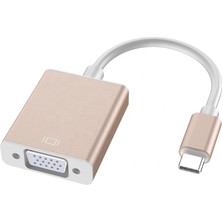 Lunatic 9446 USB 3.1 Type C To VGA Adaptör Çevirici Dönüştürücü