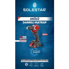 Solestar STR-1933 Akülü Darbeli Matkap 2
