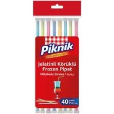 Piknik Jelatinli Körüklü Frozen Pipet 40