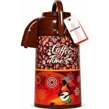 Jarmend 5 Litre Termos Çay Kahve Termosu Sıcak Soğuk Tutucu Musluklu Servis Termosu