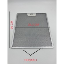 Huda 25,3X30 cm Tırnaklı Alüminyum Yağ Filtresi Ankastre Aspiratör & Davlumbaz İçin