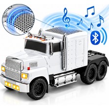 Coverzone Wster 15W Kamyon Tasarımlı Bluetooth Hoparlör, LED Işıklı, Tws Stereo, Fm Radyolu, Usb/tf/aux Destekli, Type-C Şarjlı, WS-570