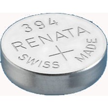 Renata 394 Sr-936  Düğme Pil 1,55 V Voltaj ile Uzun Ömürlü Kapasite (mAh) Sunar