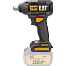 Cat DX72B 18VOLT 350NM Kömürsüz Profesyonel Şarjlı Somun Sıkma (Akü Dahil Değildir)